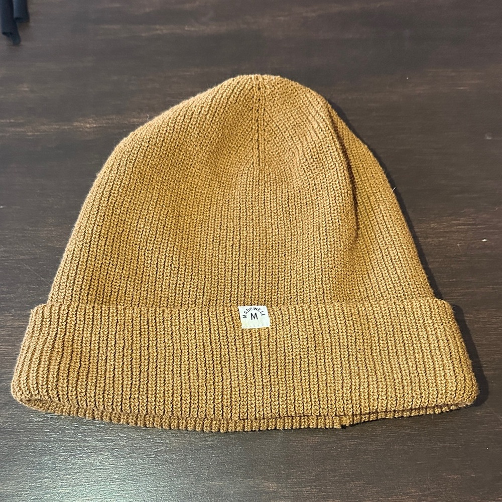 Madewell Knit Beanie - camel/tan